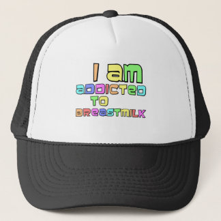 Casquette Je Suis Addicé Au Lait Du Sein