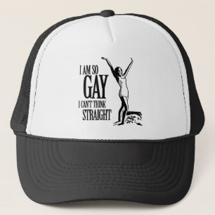 Casquette Je suis ainsi homosexuel que je ne peux pas penser