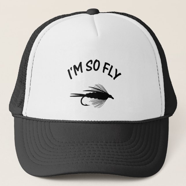 Casquette Je suis AINSI MOUCHE (Devant)