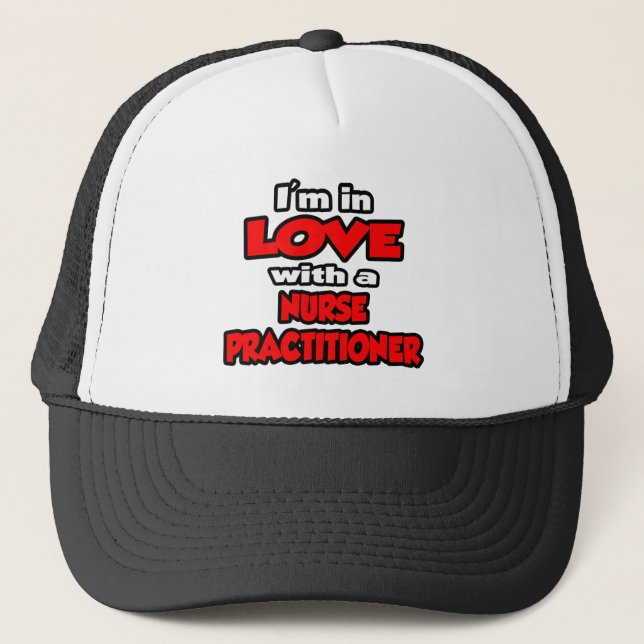 Casquette Je suis amoureux d'un infirmière praticien (Devant)