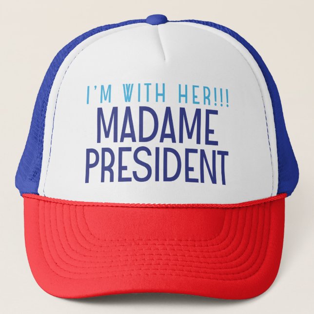 CASQUETTE JE SUIS AVEC ELLE ! (Devant)