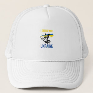 Casquette Je suis avec l'Ukraine – Conception de la colombe 