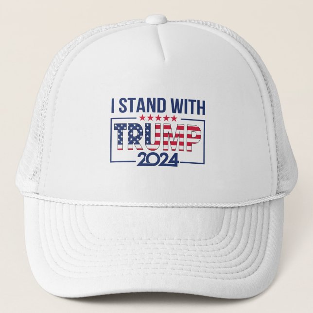 Casquette Je suis avec Trump 2024 (Devant)