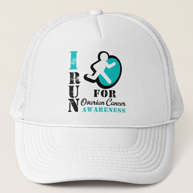 Casquette Je Suis Candidat Pour La Sensibilisation Au Cancer (Devant)