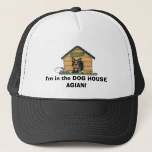 Casquette Je suis dans la MAISON DES CHIENS AGIAN !