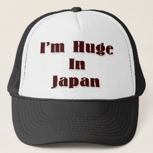 Casquette Je suis énorme au Japon