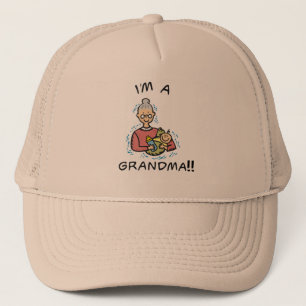 Casquette Je suis grand-mère et bébé