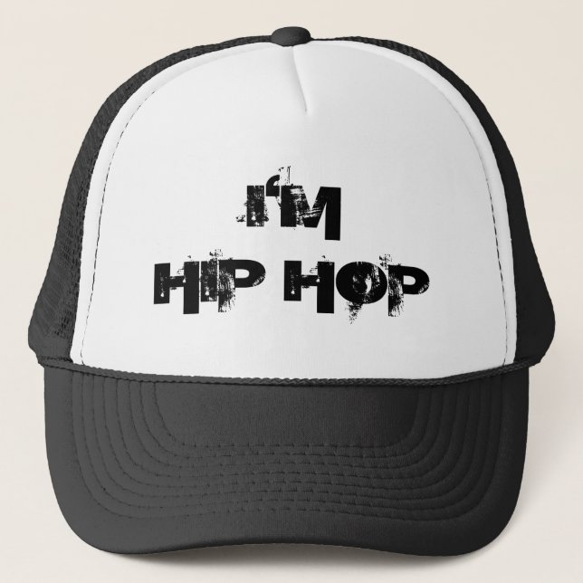 Casquette Je suis HIP HOP (Devant)