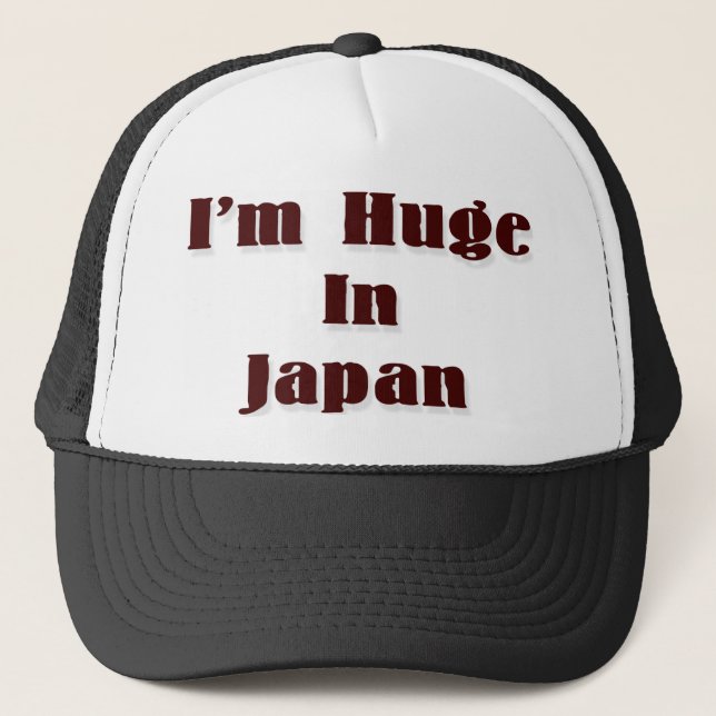 Casquette Je suis immense au Japon (Devant)