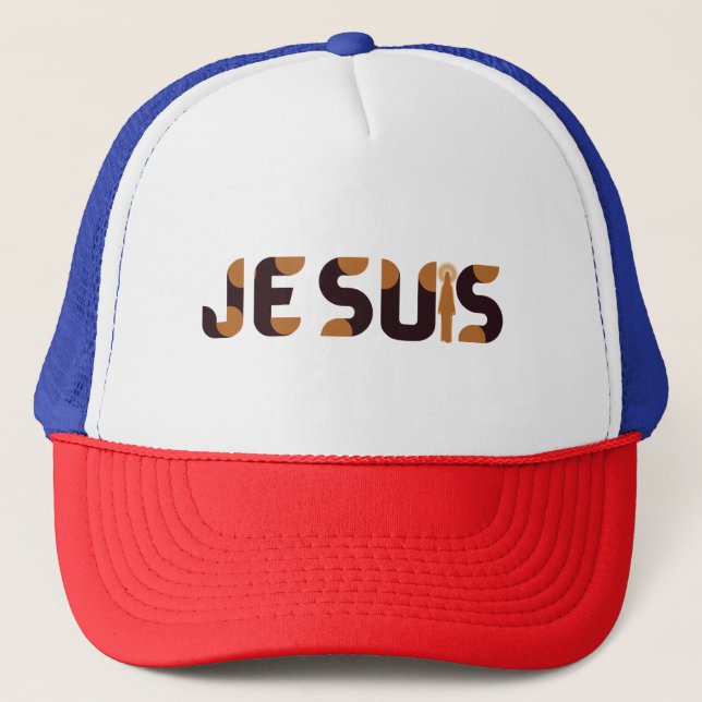 Casquette Je Suis, je suis Jésus concept (Devant)