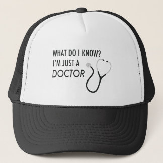 Casquette Je suis juste un docteur