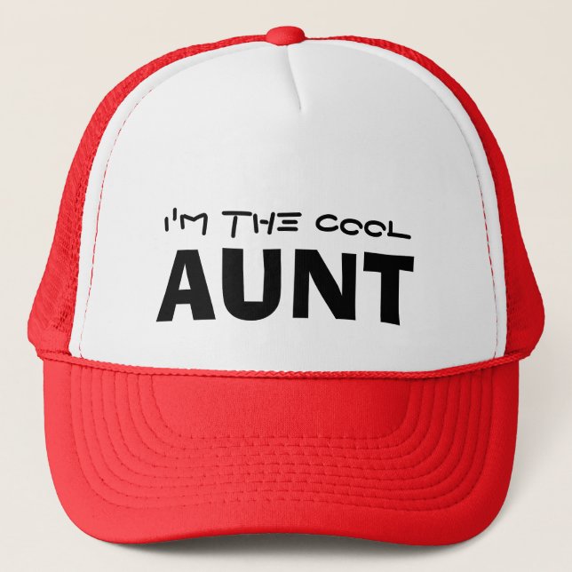 Casquette Je suis la Tante Cool (Devant)