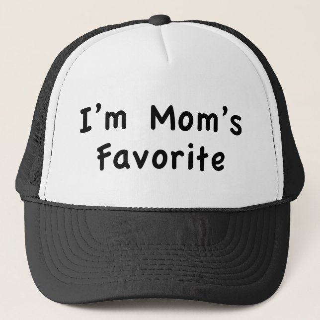 Casquette Je suis la tasse à café préférée de maman (Devant)