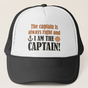 Casquette Je Suis Le Capitaine