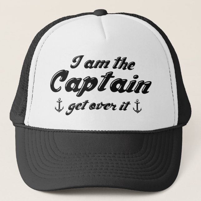 Casquette Je suis le Capitaine s'en va (Devant)