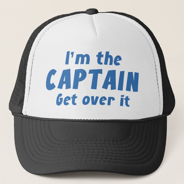 Casquette Je suis le Capitaine s'en va (Devant)