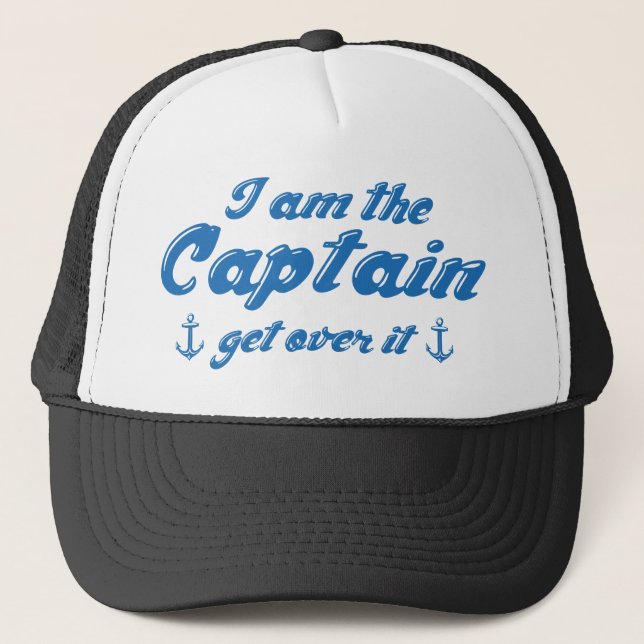 Casquette Je suis le Capitaine s'en va (Devant)