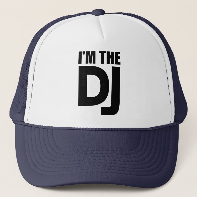 Casquette Je suis le DJ (Devant)
