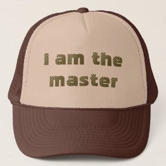 Casquette Je suis le maître