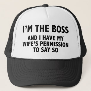 Casquette Je suis le patron