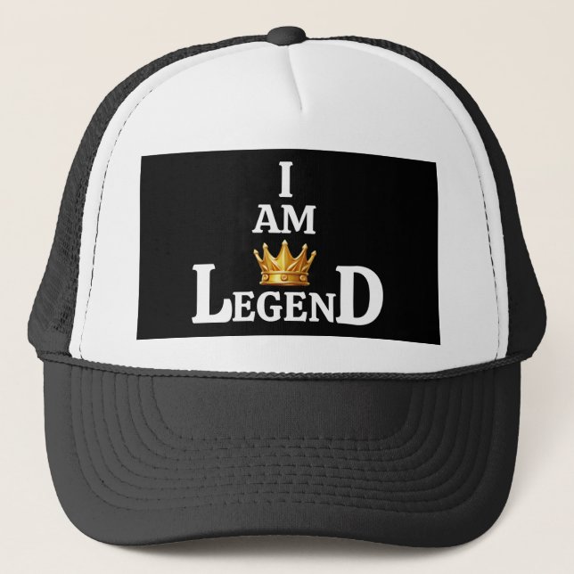 Casquette Je Suis Légende (Devant)