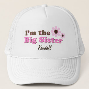 Casquette Je suis les fleurs de mod de grande soeur