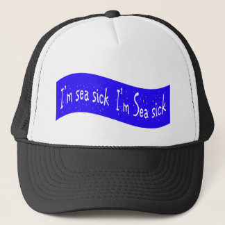 Casquette Je suis malade de mer