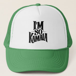 Casquette Je suis si Kamala Brat Green Meme