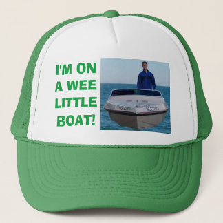 Casquette Je suis sur un petit bateau petit