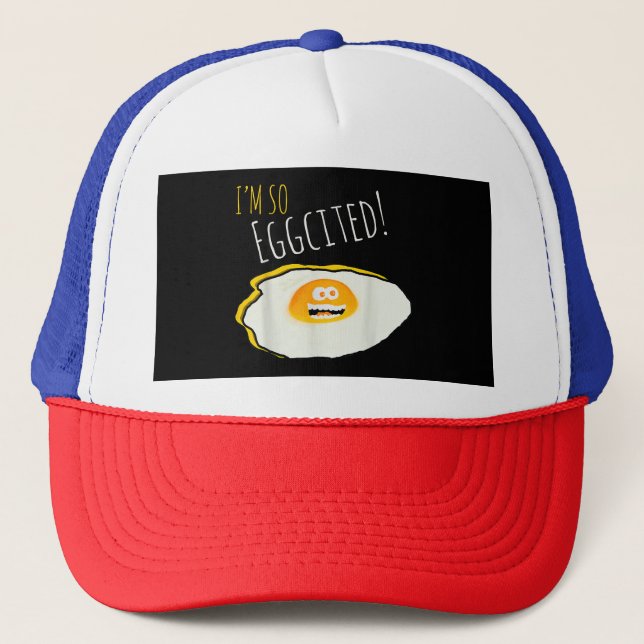 Casquette Je Suis Tellement Éggéré, Cassé Joyeux Et Excité G (Devant)