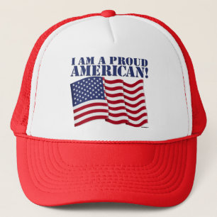 CASQUETTE JE SUIS UN AMÉRICAIN FIER