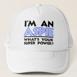 Casquette Je suis un Aspie. Quel est ton super pouvoir ?