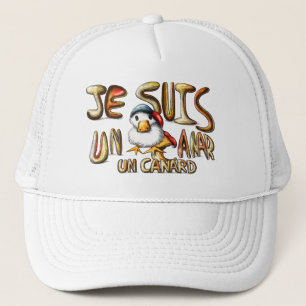 Casquette je suis un canard