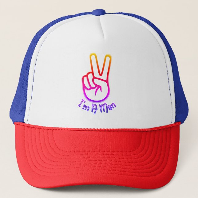 Casquette Je suis un chapeau de camion (Devant)