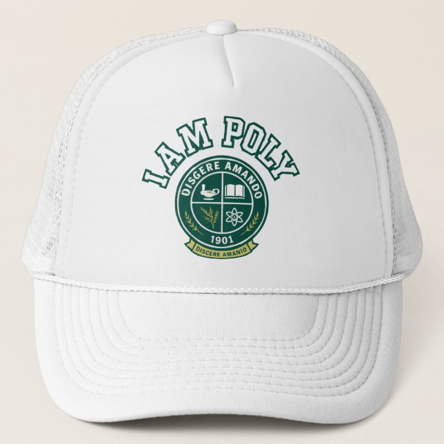 Casquette Je suis un chapeau de camionneur POLY (Devant)