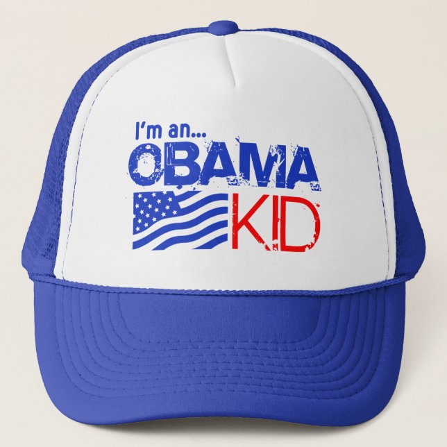 Casquette Je suis un enfant d'Obama (Devant)