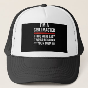 Casquette Je suis un maître grill si les barbecues étaient