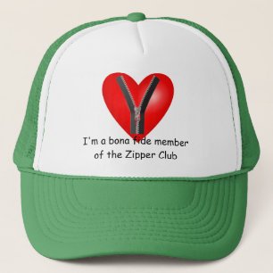Casquette Je suis un membre de bonne foi du Zipper Club