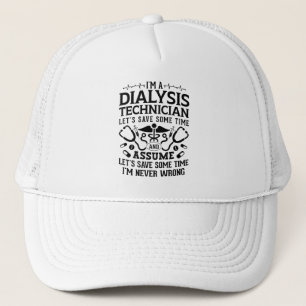 Casquette Je suis un technicien en dialyse Néphrologie Techn