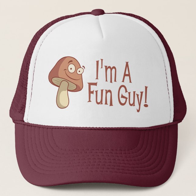 Casquette Je suis un type d'amusement ! (Devant)
