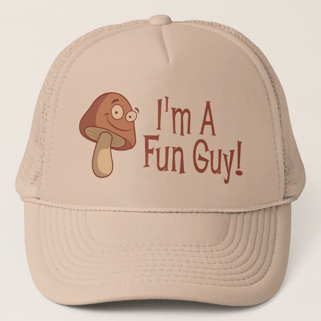 Casquette Je suis un type d'amusement ! (Devant)