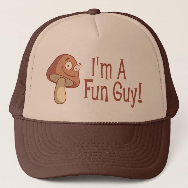 Casquette Je suis un type d'amusement ! (Devant)