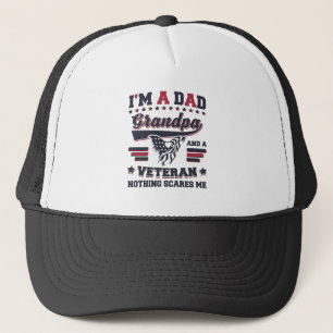 Casquette Je suis un vétéran de grand-papa de papa