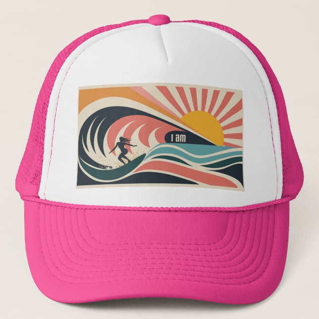 Casquette Je suis Wave Trucker Hat (Devant)
