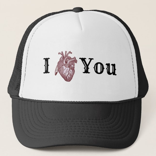 Casquette Je t'ai coeur (Devant)