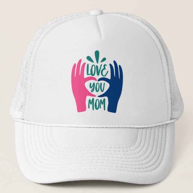 Casquette Je t'aime maman (Devant)
