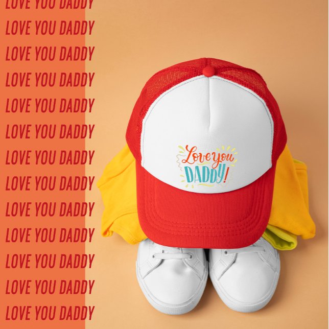 Casquette Je t'aime PAPA ! (HAPPY FATHER'S DAY)