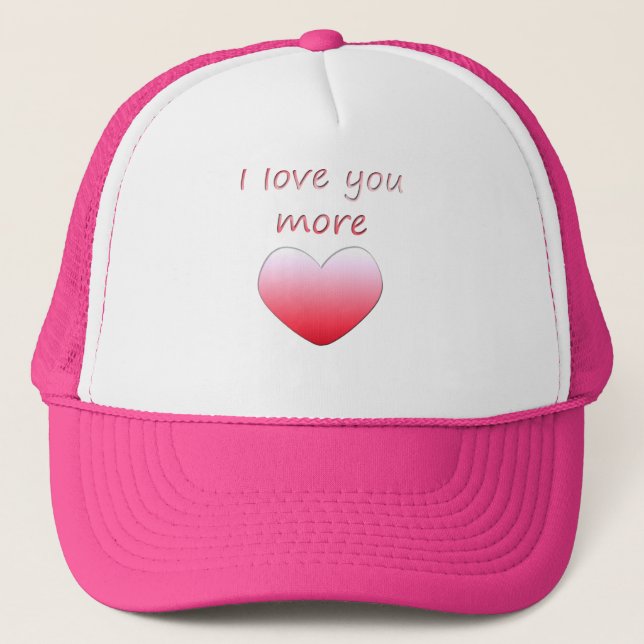 Casquette Je t'aime plus (Devant)