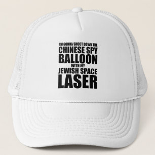 Casquette Je vais abattre le ballon d'espionnage chinois