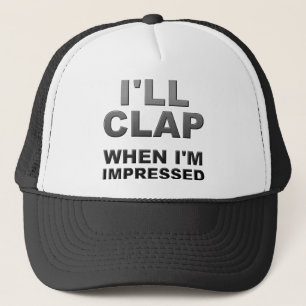 Casquette Je vais taper quand je suis Imprimé Funny Casquett